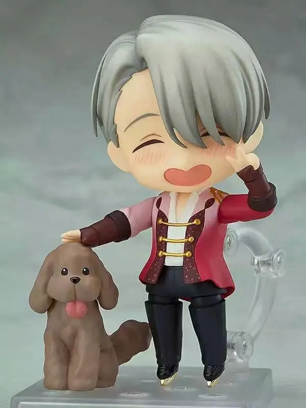 Nendoroid 741 Yuri on Ice Victor Nikiforov ПВХ фигурка Коллекционная модель игрушки