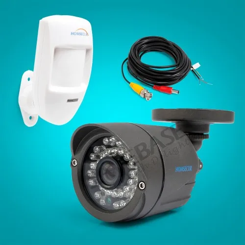 HOMSCUR Outdoor IR Night Camera 3 6mm Lens for CCTV Security Surveillance DVR with Wired PIR