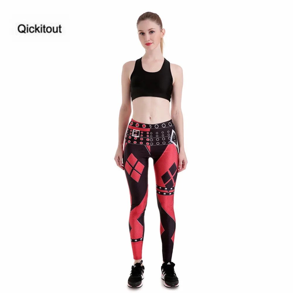 

Qickitout Leggings High Quality Women's Geometric shapes Leggings Digital Print Pants Trousers Stretch Pants Free Shipping