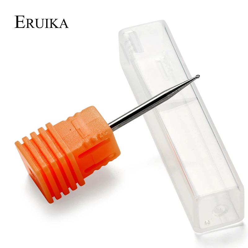 ERUIKA 1 шт. 1,6 мм специальный шариковый карбидный Электрический роторный станок для маникюра, удаления омертвевшей кожи, инструменты для дизайна ногтей