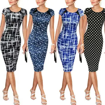

Bandage Bodycon Short Sleeve Skinny Formal Black Sexy Party arrival Summer Pencil Mini Dress S-3xl Women Lady Dress