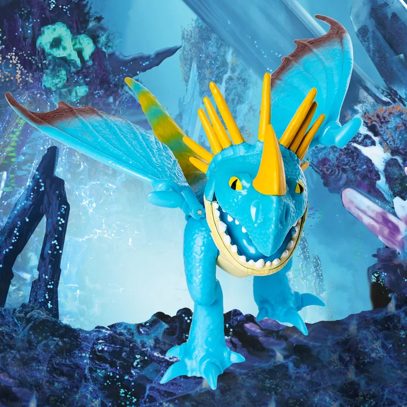 Новый Как приручить дракона фигурка кукла из ПВХ игрушки Беззубик Hookfang Stormfly Night