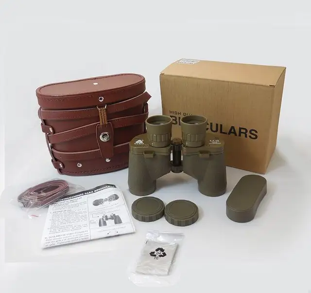 Cheap New Waterproof 6X30 Binoculars with Reticle BAK4 Ocean Marine Boat Binocular Telescope Green FMC Full Multi-Coated for Observing