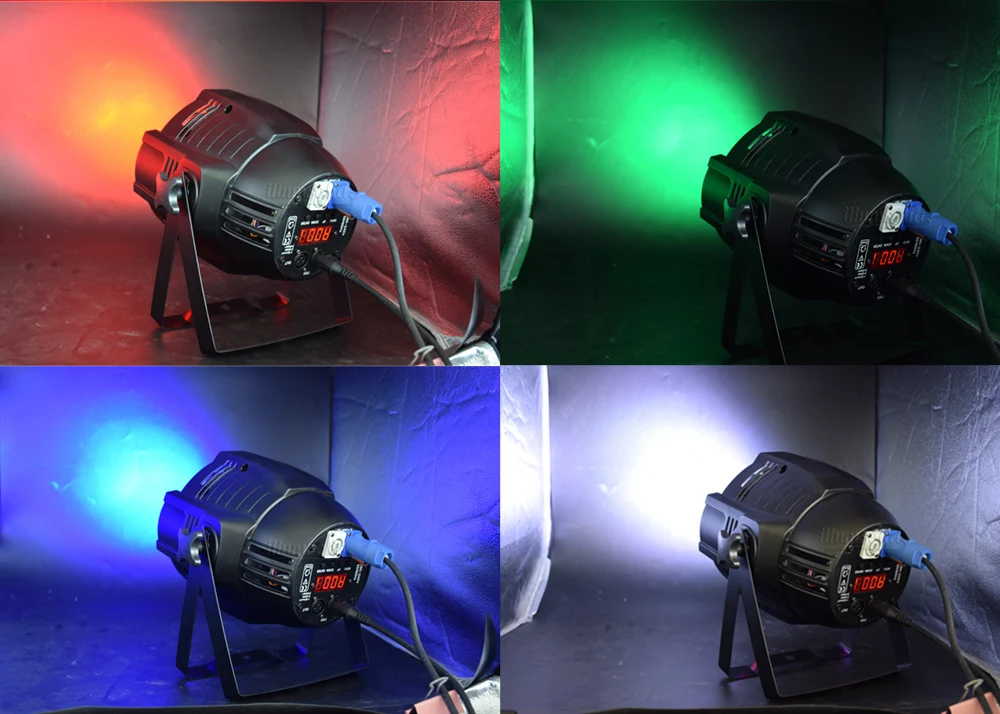 Алюминий светодиодный Par 18x12 W светодиодный светильник сценических эффектов со сменой цвета rgbw свет с DMX512 для диско DJ Проектор машина