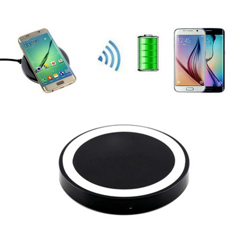 

Popular High Quality Qi Wireless Charger Pad with USB Charging Cable Durable for IOS Android Phones Nokia Samsung HTC LG