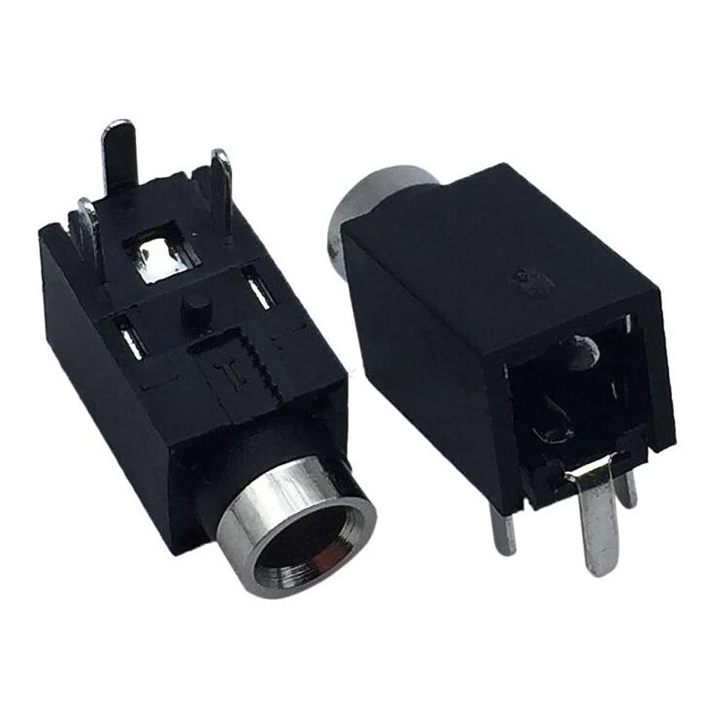25pcs 2.5mm audio socket safe charging 