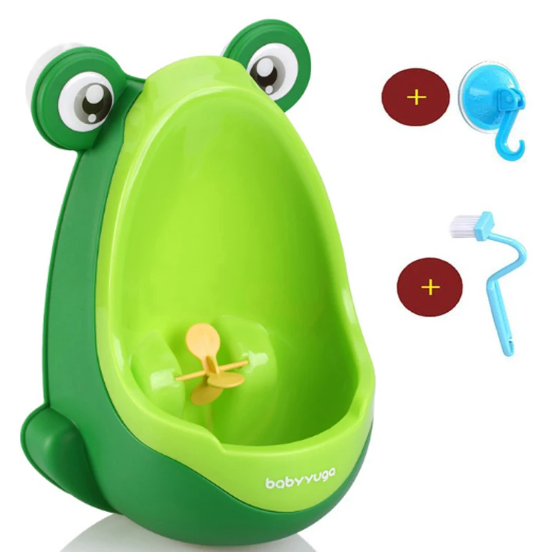

Baby Toilet Potty Cute Frog Kids Boy Toilet Pee Wall-Mounted Baby Boy Potty Toilet Training Child Stand Vertical Urinal Boy Pot