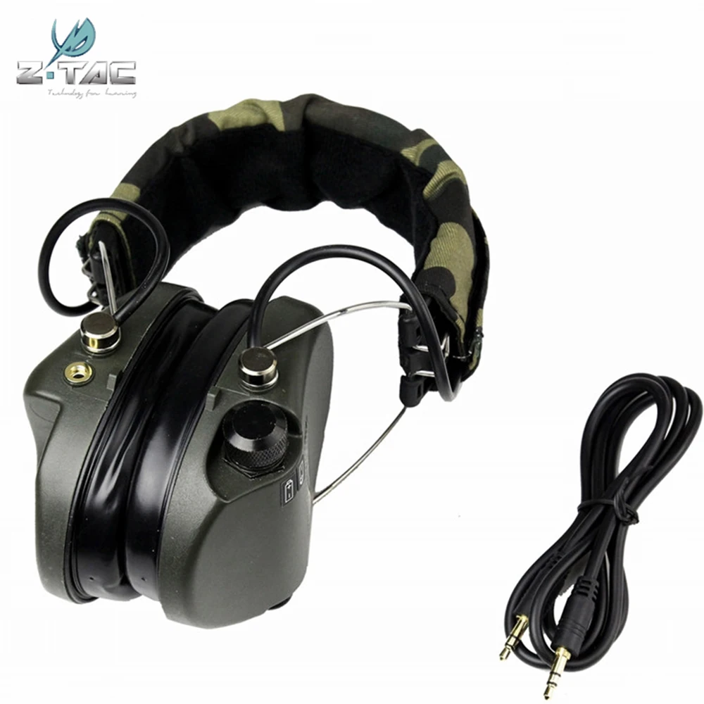 Z Tactical Headphones For Shooting Element Noise Reduction Headset With
