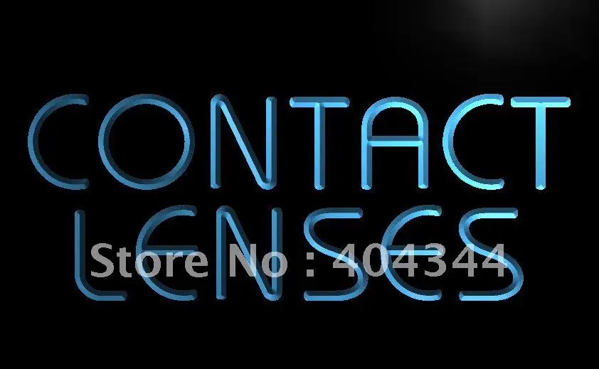 

LB491- Contact Lenses Optical Glasses Light Sign home decor crafts