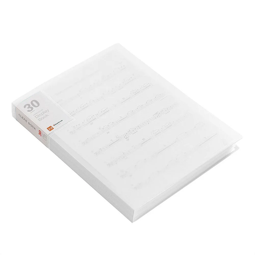 A4 File Folder Book Paper Clip test paper clip Folder Student Folder Bag Multi-Layer Transparent Document Folder Office Supplies - Цвет: as picture