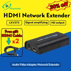 LKV373 V3.0 HDMI Сетевой удлинитель аудио-видео сетевой адаптер сетевой удлинитель по Cat5 кабель-неограниченное расширение