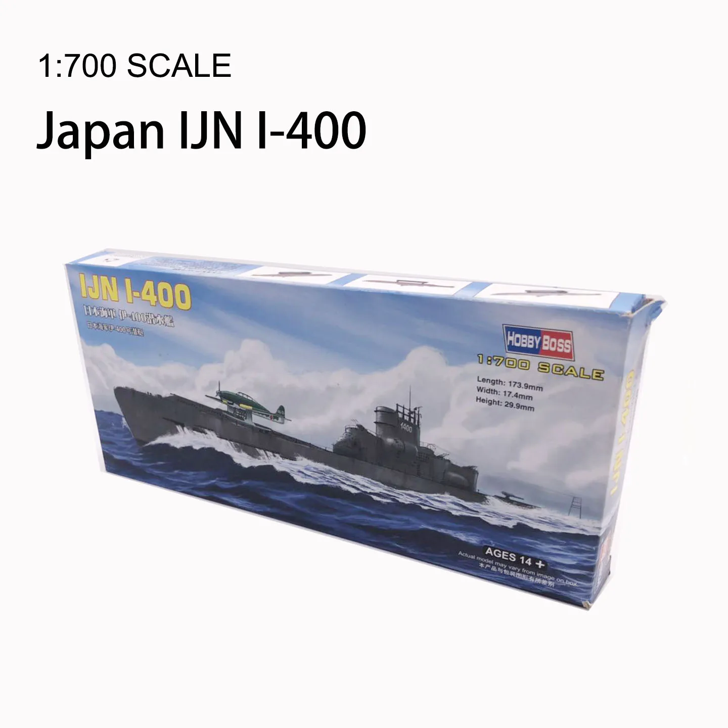 

1:700 Japan IJN I-400 Class Submarine Military AssemblE Ship Model 87017