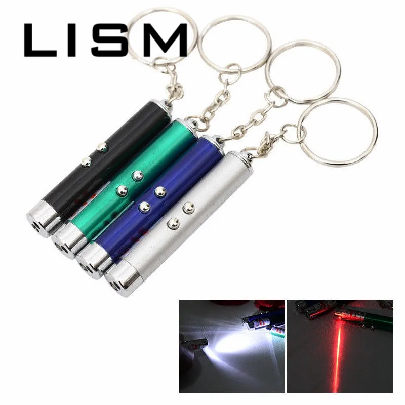

Cat Toy Laser Pointer Laser Funny Cat Stick New Cool 2 in 1 Red Laser Pointer Pen With White LED Light Pet Dog Cat Playing Toy