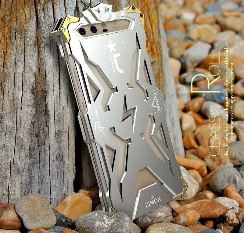 Zimon для huawei Honor 9 5,1" противоударный сверхпрочный Алюминиевый металлический чехол-накладка для Honor 9 Lite мощный уличный чехол