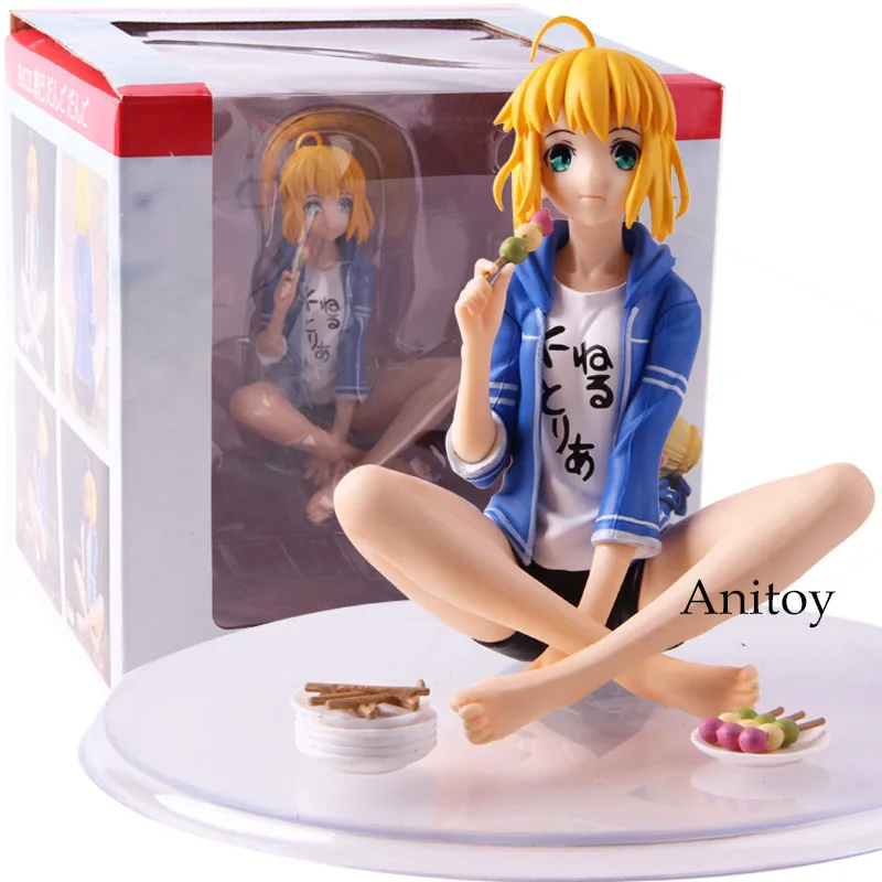 

Action Figure Fate Grand Order Saber Altria Mitarashi Dango Ver. PVC Collectible Model Toy