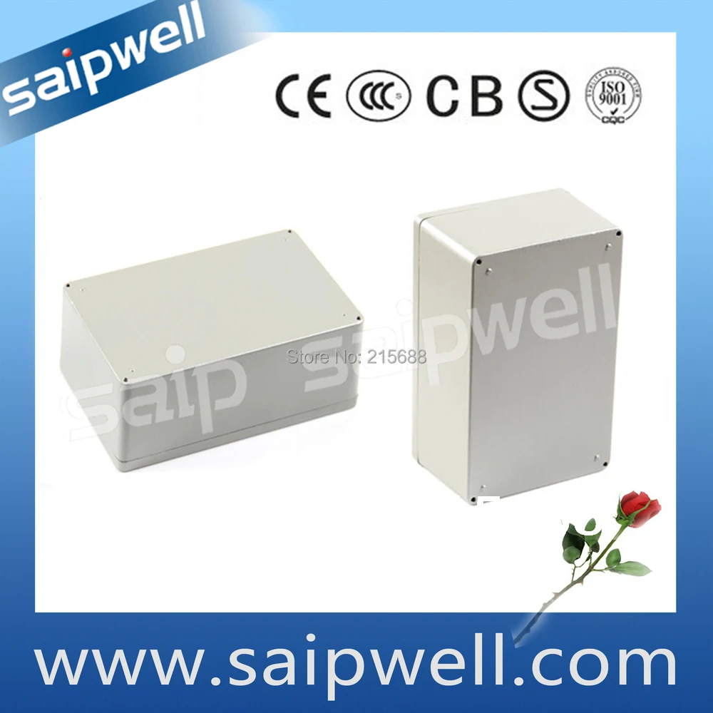 

Saipwell IP66 outdoor junction Waterproof Aluminum box electrical with CE Certification 188*120*78mm SP-FA3