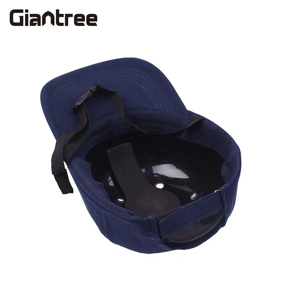 Adjustable Anti-Smashing Baseball Style Safety Hat Cap Site Work Helmet Navy