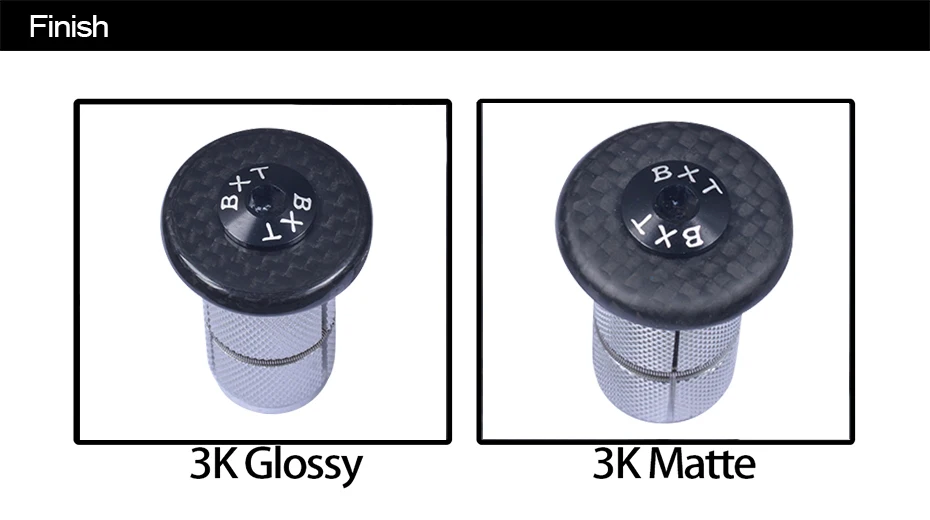 Новинка, BXT, Эспандер для велосипеда, углеродная верхняя крышка 28,6 мм(1 1/"), карбоновые гарнитуры для шоссейного горного велосипеда, Аксессуары для велосипеда