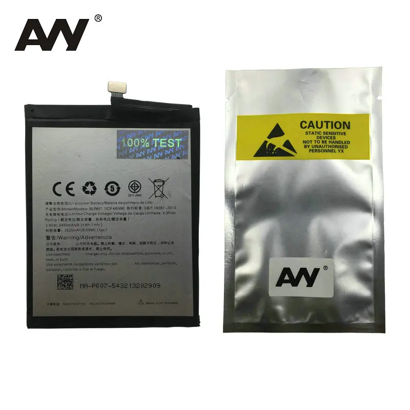 AVY BLP607 2450mAh аккумулятор для Oneplus X One Plus мобильный телефон литий полимерные сменные