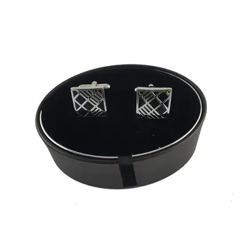 

UJOY HOT CLASSIC Black&Brown Cufflinks Box Can be Customized with Logo CTB043
