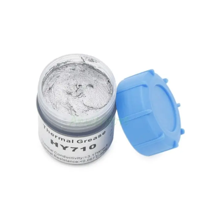 Best Price 20g Silver Compound thermal conductive Silicone grease paste for CPU VGA LED Chipset and other PC components Chipset Cooling