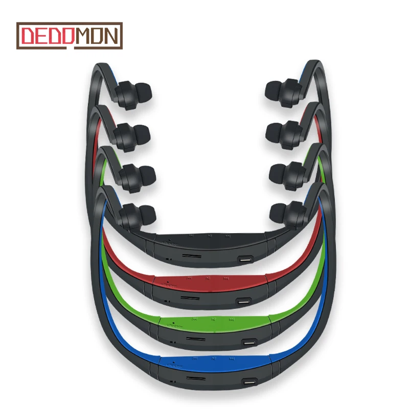 

S9 Sport Bluetooth Earphone Plus SD Card Slot Auriculares Headphones Microphone Neckband Headset for Iphone Huawei XiaoMi Phone