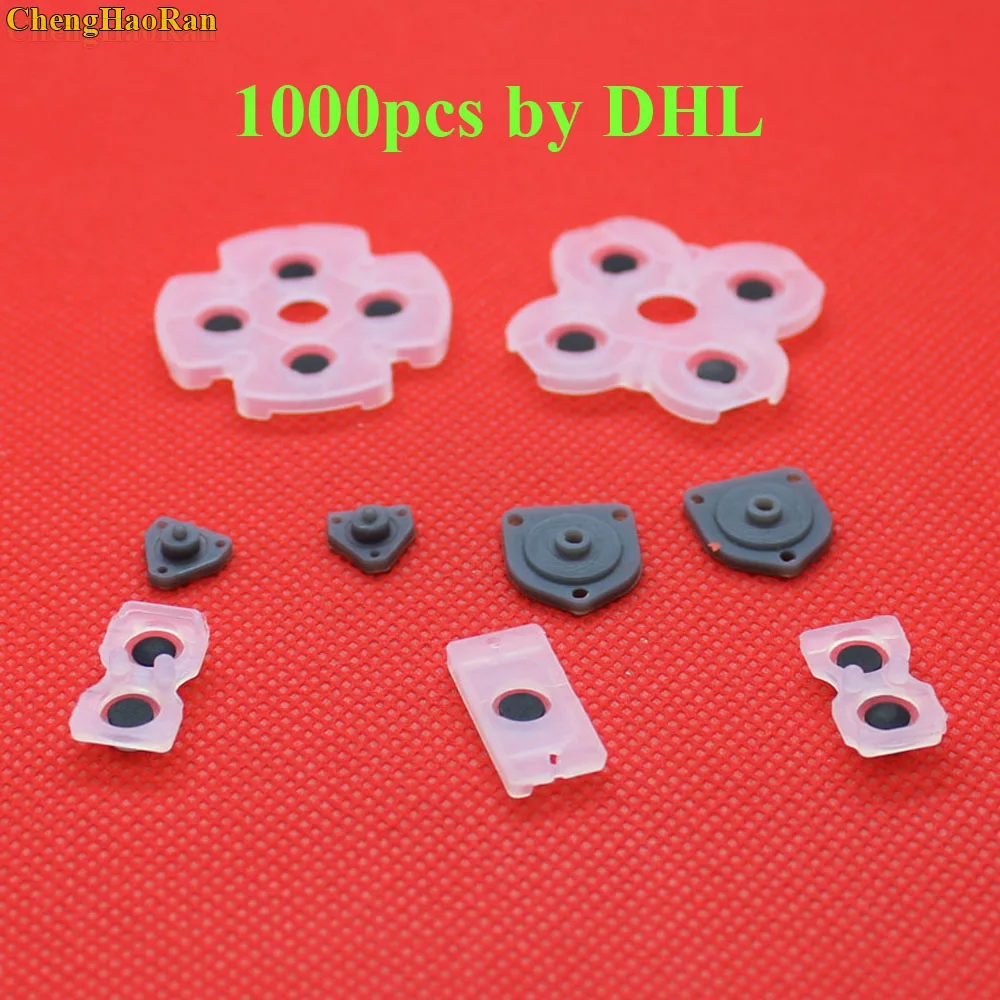 

1000pcs by DHL EMS For Sony Playstation 4 PS4 Controller Conductive Silicone Rubber Pads for Dualshock 4 JDS 011 00 DPad Buttons