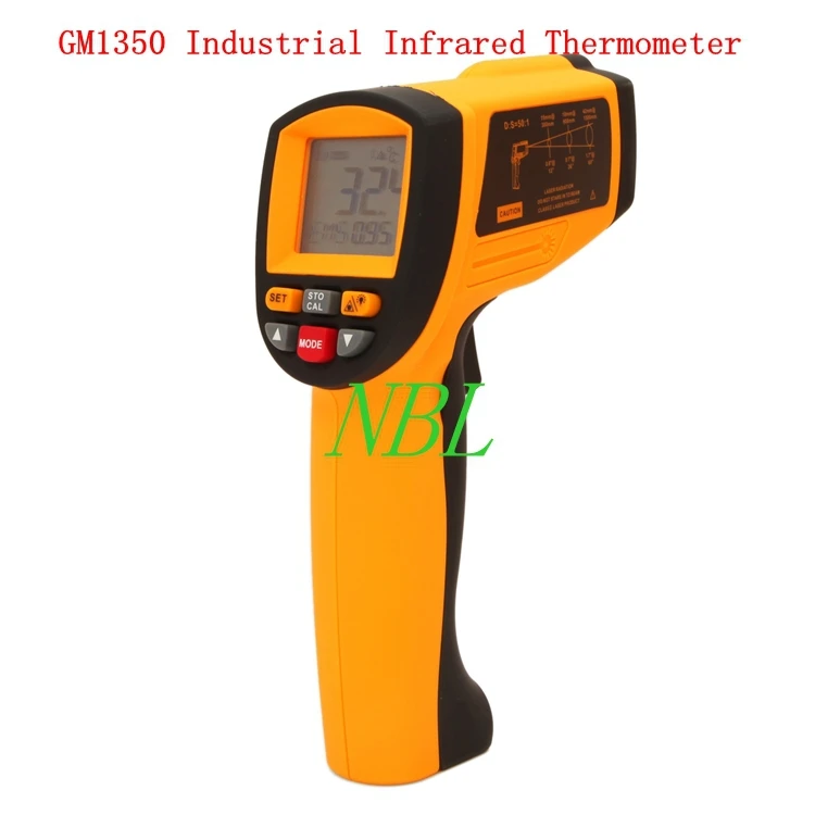 501 Industrial Infrared Thermometer 18C1350C 2462F LCD Professional