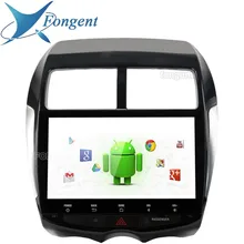 1din Android 9,0 Hdmi стерео для Mitsubishi Asx 2010 2011 2012 10,2 дюймов ips мульти сенсорный экран Мультимедиа Радио