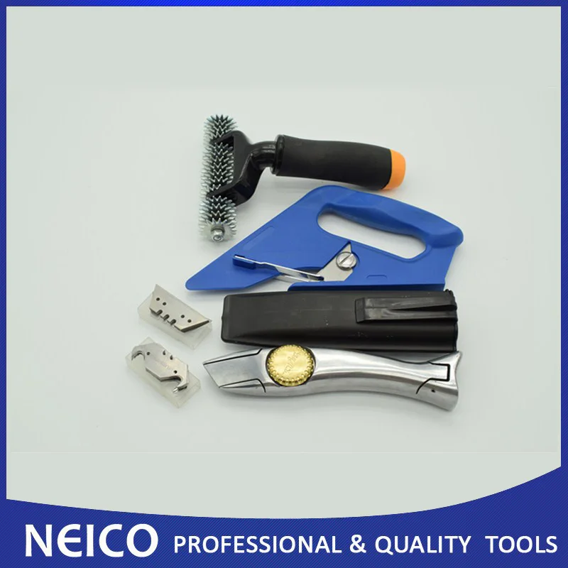 

Free Shipping, Roberts Carpet Shark Knife, 5" Carpet Seam Roller ,Carpet Loop Pile Cutter(5 Items)