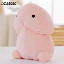 LYDBAOBO 1 шт., 20 см, розовая милая игрушка, розовая мягкая плюшевая подушка в форме пениса, сексуальная милая игрушка для подружки, подарки