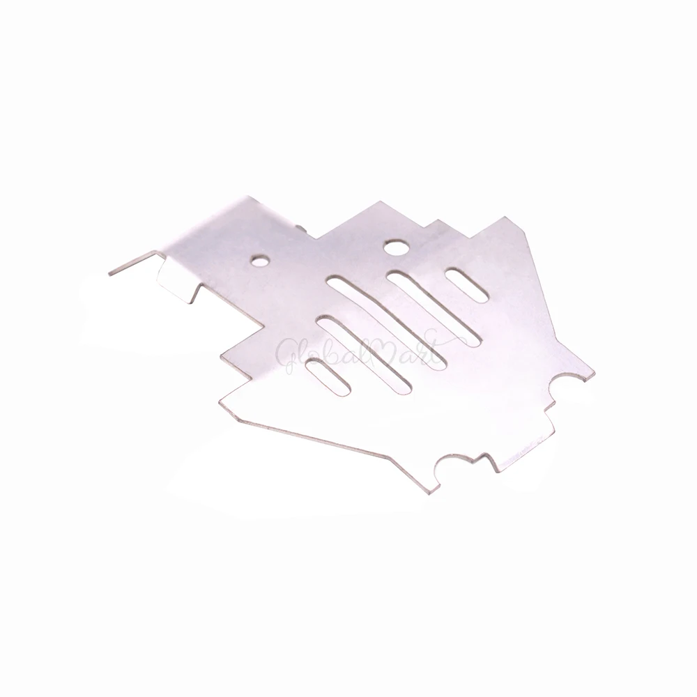 TRAXXAS TRX4 TRX-4 T4 Stainless Steel Front Bumper Lower+ Rear Protection + Axle + Gearbox Mount Protection Skid Plate Armor (5)