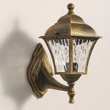 В JUICY ретро открытый Водонепроницаемый Лестницы прохода Фойе бра внешний Двор Настенный светильник балкон сад Cafe бра