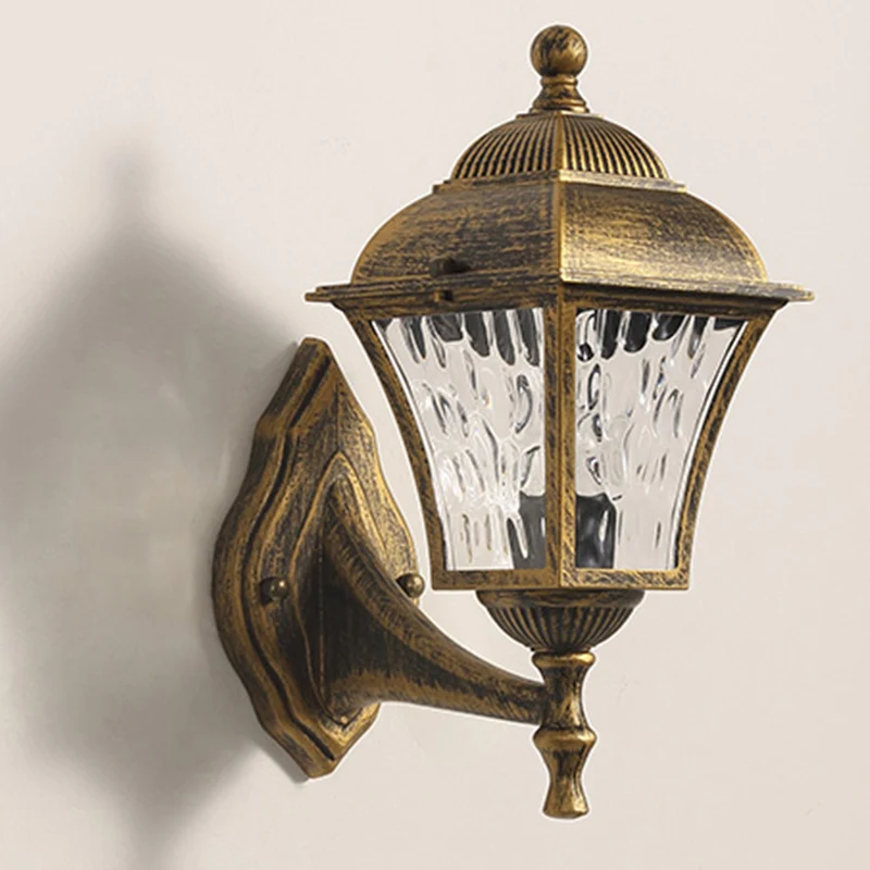 

IN JUICY Retro Outdoor Waterproof Staircase Aisle Foyer Wall Lamp Exterior Courtyard Wall Light Balcony Garden Cafe Wall Sconce