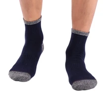Мужские спортивные походные быстросохнущие носки для бега, кемпинга, велоспорта, полутолстые противопотные носки