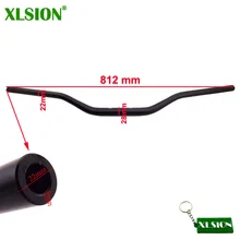 XLSION алюминиевый 6061 сплав Руль с широкими ручками 28 мм 1 1/" для thumpstar SSR питбайк ATV Quad Багги Go Kart Мотоцикл мопед
