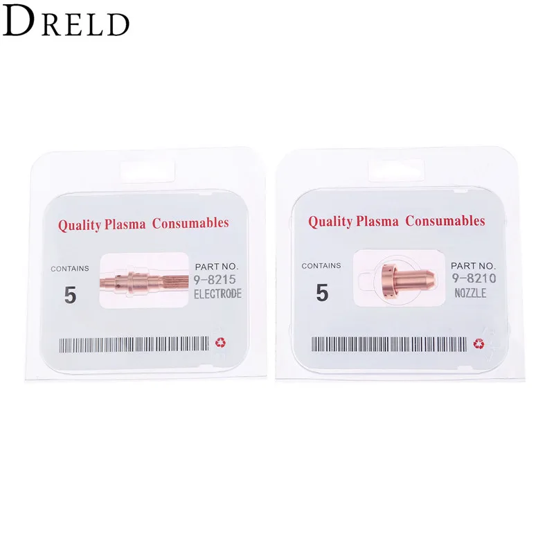 Электрод плазменфонарь DRELD 10 шт./компл. 9 8215 + сопло 8210 для плазменной гофонарь T/D SL