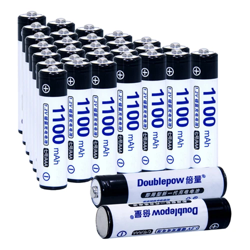 Реальная емкость! 30 шт. AAA 1 2 В в NIMH аккумуляторы 1100 мАч для камера висящая игрушка