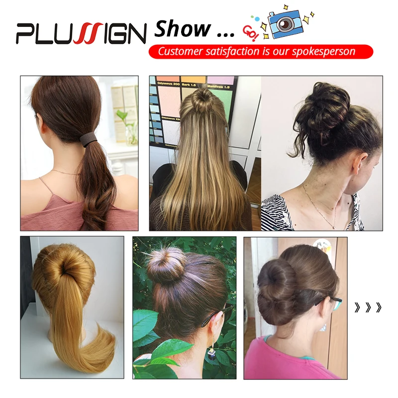 1pcs Set Fashion Hair Styling Hair Donut Former Hair Donut Bun For