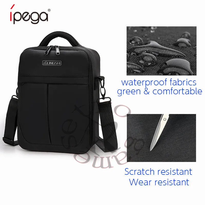Дорожная сумка, переносная защитная сумка-мессенджер, сумка на плечо с несколькими карманами, для переключателя