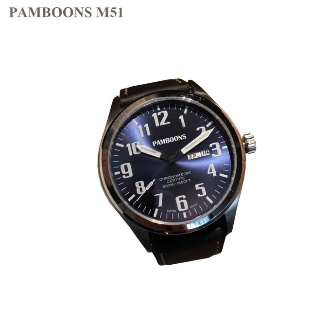 men tritium light watch