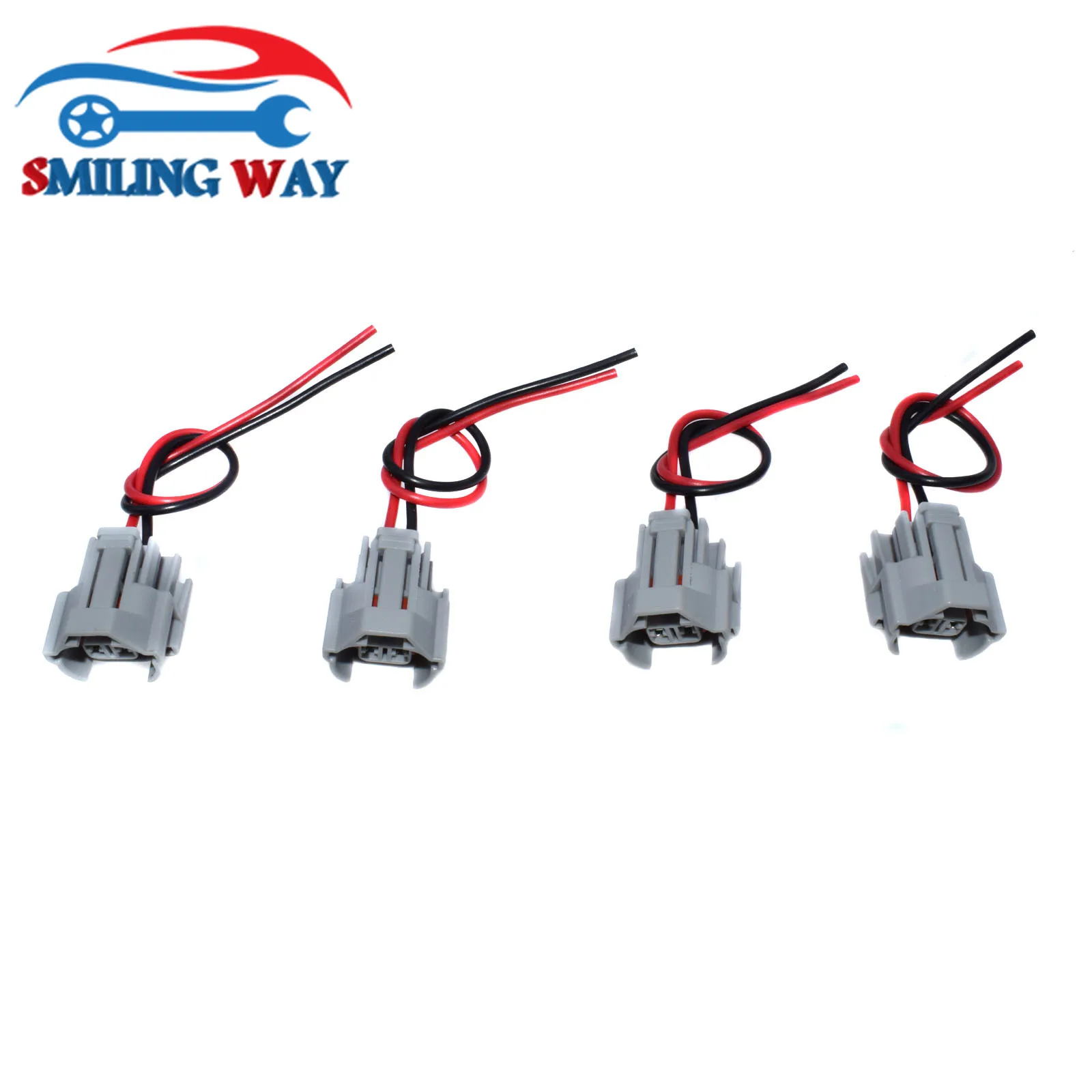 Pigtails for Toyota Mazda Subaru 350Z Set of 6 Denso Fuel Injector Connectors
