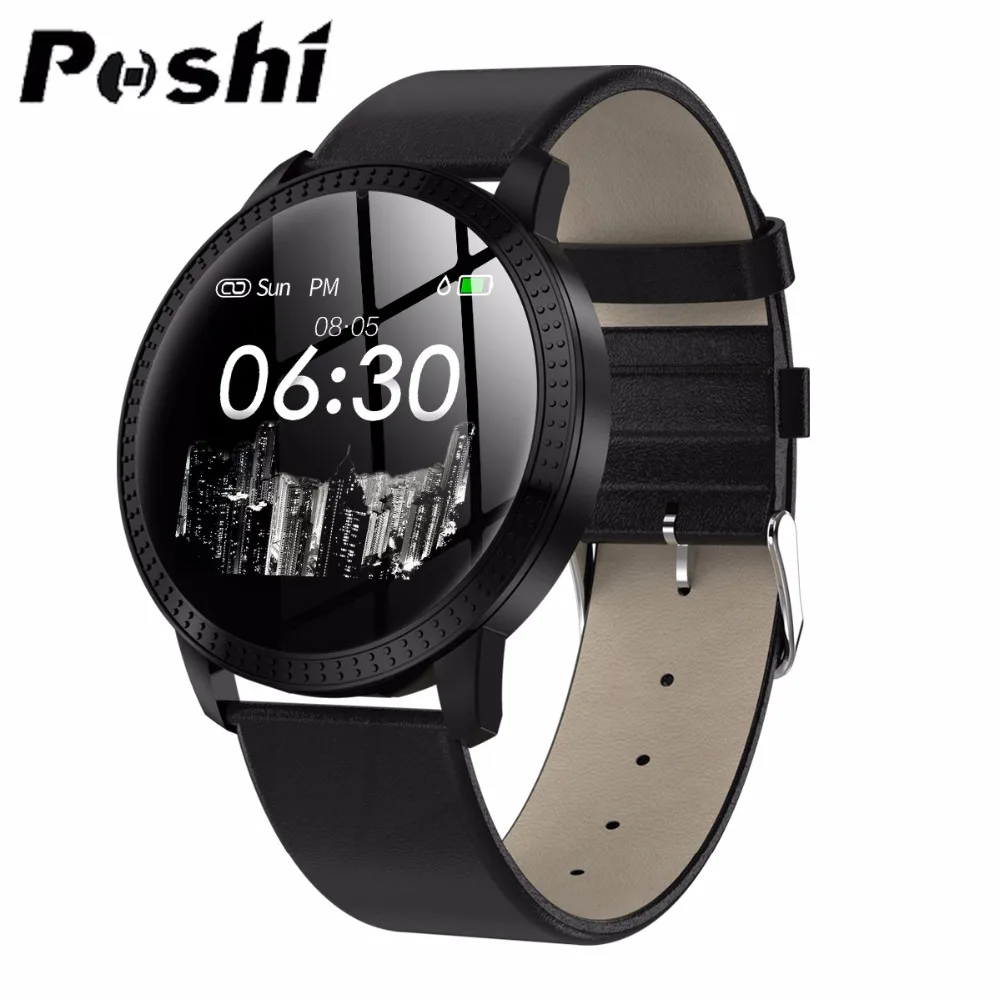 

Smart Watch Series Men Women OLED Full Screen Push Message Bluetooth Connectivity Android IOS Fitness Tracker Heart Rate Monitor
