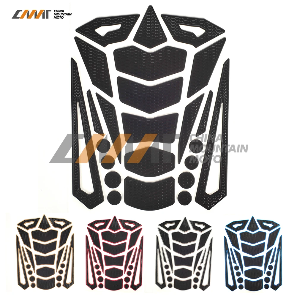 

3D Motorcycle Sticker Decal Gas Oil Fuel Tank Pad Protector Case for Yamaha Suzuki Kawasaki Honda KTM