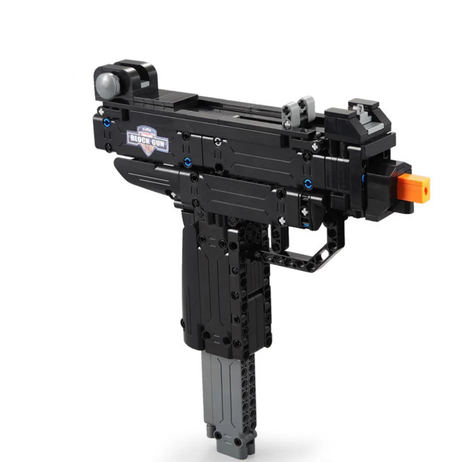 Лидер продаж Современная военная игра pubg Mini Uzi строительный блок для оружия Submachine