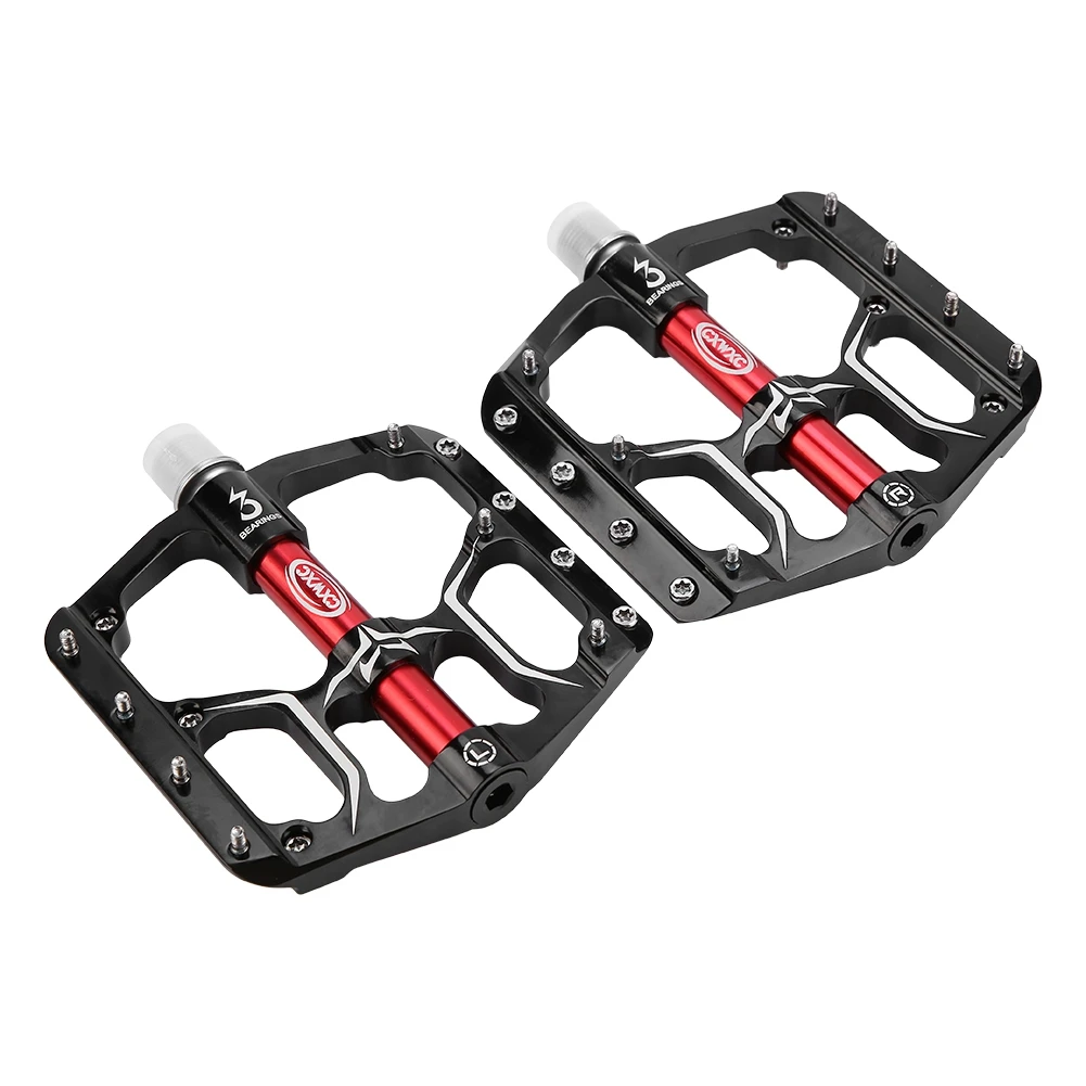 Utral Sealed Bike Pedals, CNC Aluminum Body, For MTB Road Cycling, 3 Bearing Bicycle Pedal Aluminium Alloy Bearing Bicycle Pedal