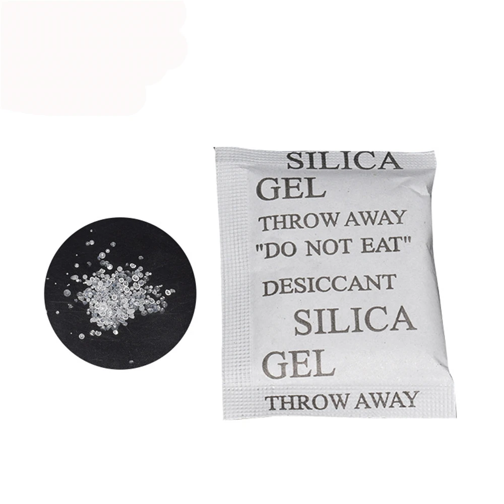 

50 Packs Non-Toxic Silica Gel Desiccant Damp Moisture Absorber Dehumidifier For Room Kitchen Clothes Food Storage