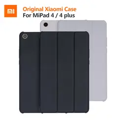 Оригинальный Xiaomi mi Pad 4 Plus/Pad4 умный чехол для планшета матовый PU кожаный флип-чехол mi PAD 4 Полный протектор рукав сумка