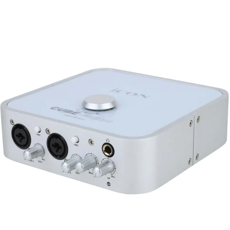 

ICON Cube 4Nano VST 24-Bit 96/192KHz 4-In/4-Out USB Recording Interface aluminum construction external Sound Card