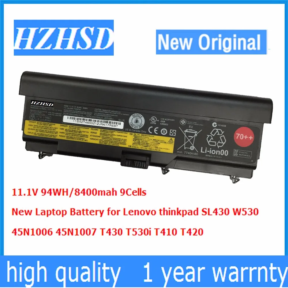 Аккумулятор для ноутбука Lenovo thinkpad T530 W530 T430i L430 11 1 SL430 T410 T420 45n1007 45n1006|Аккумуляторы